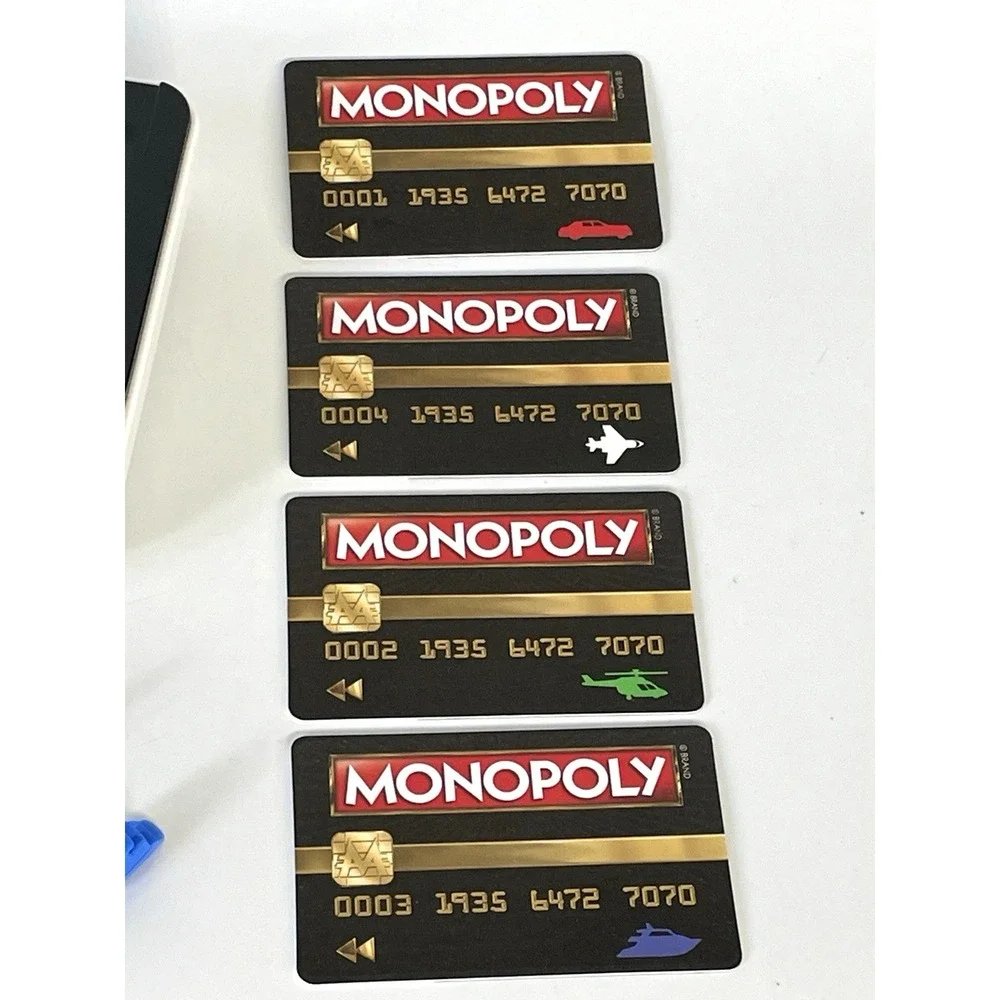 Monopoly Ultimate Banking Replacement Electronic Unit Credit Cards Movers 2016‎